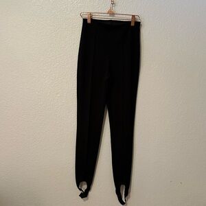 H&M Black Women's Leggings with Stirrup Dressy Size XS
